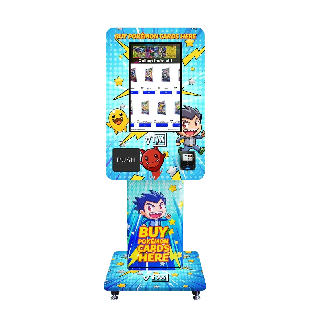 VisionVending trading card kiosk