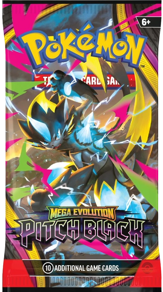 Pokémon Mega Evolution Pitch Black booster pack